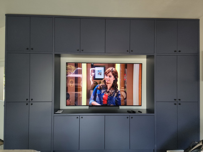 Garage Shop Flat Panel TV Mount and Installation in Portland, OR image: File_048