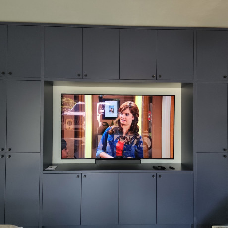 Garage Shop Flat Panel TV Mount and Installation -the Ultimate Shop!