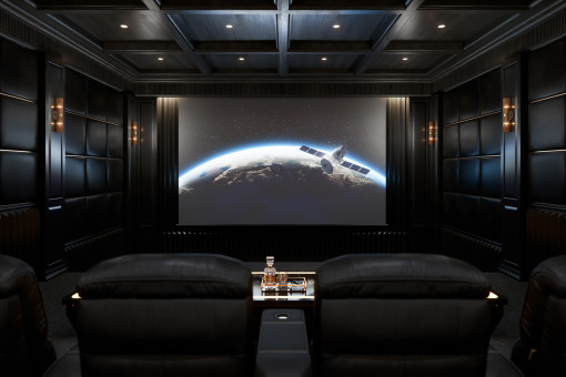 Photo of a Home Theater Installation in Seattle, WA by Northwest Digital Media