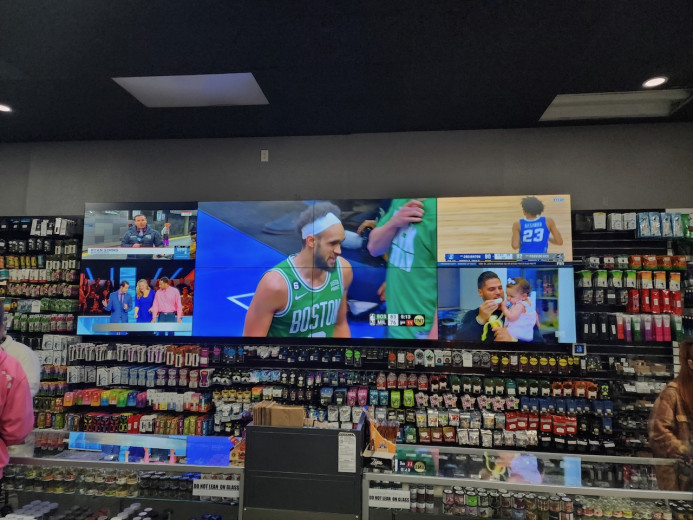 Video Wall Installation & Configuration in Retail Store image: video-wall-install-retail-store-seattle-wa